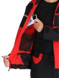 Vignette Spyder, Titan veste de ski hommes Spyder Red noir, rouge 