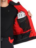 Vignette Spyder, Titan veste de ski hommes Spyder Red noir, rouge 