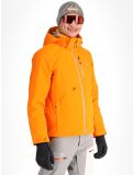 Vignette Spyder, Tripoint veste de ski hommes Orange Shock noir 