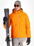 Vignette Spyder, Tripoint veste de ski hommes Orange Shock noir 