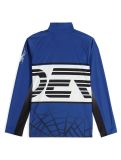 Vignette Spyder, Web 1/2 Zip pull de ski enfants Electric Blue bleu 