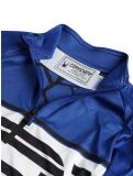 Vignette Spyder, Web 1/2 Zip pull de ski enfants Electric Blue bleu 