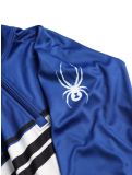 Vignette Spyder, Web 1/2 Zip pull de ski enfants Electric Blue bleu 