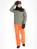 Vignette Sun Valley, Distors veste de ski hommes Kaki noir, vert 