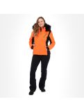 Vignette Sun Valley, Kelp veste de ski femmes neon orange 