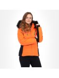 Vignette Sun Valley, Kelp veste de ski femmes neon orange 