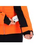 Vignette Sun Valley, Kelp veste de ski femmes neon orange 