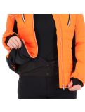 Vignette Sun Valley, Kelp veste de ski femmes neon orange 