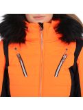 Vignette Sun Valley, Kelp veste de ski femmes neon orange 