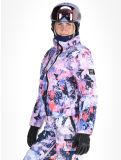 Vignette Superdry, Ski Boxy Puffer veste de ski femmes Mountain Mesh Purple multicolore, violet 