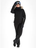 Vignette Superdry, Ski Luxe Puffer veste de ski femmes Black noir 