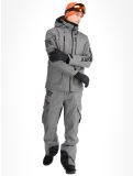 Vignette Superdry, Ski Peak Rescue veste de ski hommes Dark Grey Marl gris 