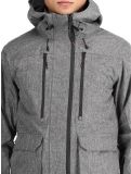 Vignette Superdry, Ski Peak Rescue veste de ski hommes Dark Grey Marl gris 