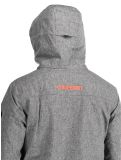 Vignette Superdry, Ski Peak Rescue veste de ski hommes Dark Grey Marl gris 