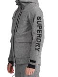 Vignette Superdry, Ski Peak Rescue veste de ski hommes Dark Grey Marl gris 