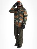 Vignette Superdry, Ski Ultimate Rescue veste de ski hommes Troops Camo Green multicolore, vert 