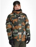 Vignette Superdry, Ski Ultimate Rescue veste de ski hommes Troops Camo Green multicolore, vert 