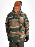 Vignette Superdry, Ski Ultimate Rescue veste de ski hommes Troops Camo Green multicolore, vert 