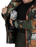 Vignette Superdry, Ski Ultimate Rescue veste de ski hommes Troops Camo Green multicolore, vert 