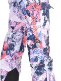 Vignette Superdry, Ski Ultimate Rescue pantalon de ski femmes Mountain Mesh Purple multicolore, violet 