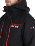 Vignette Superdry, Ski Ultimate Rescue veste de ski hommes Black noir 