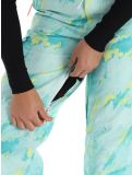 Vignette Superdry, Ski Ultimate Rescue pantalon de ski femmes Abstract Teal Lime vert 