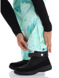 Vignette Superdry, Ski Ultimate Rescue pantalon de ski femmes Abstract Teal Lime vert 