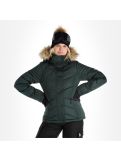 Vignette Superdry, Snow Luxe Puffer veste de ski femmes eagle vert 