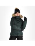 Vignette Superdry, Snow Luxe Puffer veste de ski femmes eagle vert 