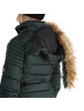 Vignette Superdry, Snow Luxe Puffer veste de ski femmes eagle vert 