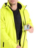 Vignette Tenson, Brendon Ski veste de ski hommes Light Yellow jaune 