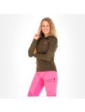 Vignette Tenson, Enya pull de ski femmes khaki vert 