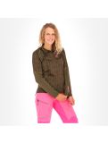 Vignette Tenson, Enya pull de ski femmes khaki vert 