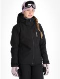 Vignette Tenson, Moa Ski veste de ski femmes Black noir 