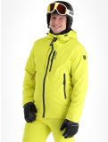 Vignette Tenson, Prime veste de ski hommes Cyber Lime jaune 