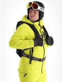 Vignette Tenson, Prime veste de ski hommes Cyber Lime jaune 