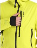 Vignette Tenson, Prime veste de ski hommes Cyber Lime jaune 