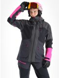 Vignette Tenson, Touring Shell veste de ski femmes Anthracite gris 