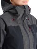 Vignette Tenson, Touring Shell veste de ski femmes Anthracite gris 