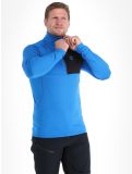 Vignette Tenson, TXlite Half Zip pull de ski hommes Electric Blue Lemonade bleu 