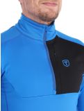 Vignette Tenson, TXlite Half Zip pull de ski hommes Electric Blue Lemonade bleu 