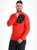 Vignette Tenson, TXlite Half Zip pull de ski hommes Fiery Red rouge 