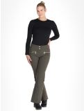 Vignette Toni Sailer, Alla pantalon de ski femmes Night Olive vert 