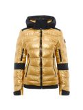 Vignette Toni Sailer, Tami metallic veste de ski femmes Or 