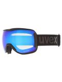 Vignette Uvex, Downhill 2100 Cv S1 lunettes de ski OTG unisexe Black / Blue Green bleu, noir, vert 