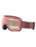 Vignette Uvex, Downhill 2100 CV S2 Planet lunettes de ski unisexe Antique Rose Matt/ Mirror Rose rose 