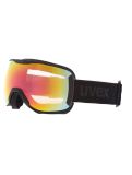 Vignette Uvex, Downhill 2100 V S1-3 lunettes de ski unisexe Black Matt / Mirror Rainbow noir 