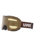 Vignette Uvex, Evidnt Attract Cv Dl/fm lunettes de ski unisexe Black Matt / Mirror Copper brun, noir 