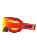 Vignette Uvex, Evidnt Attract Cv Dl/fm lunettes de ski unisexe Black Matt noir 