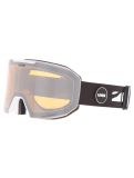 Vignette Uvex, Evidnt Attract Cv Dl/fm lunettes de ski unisexe White / Silver / Yellow argent, blanc, jaune 